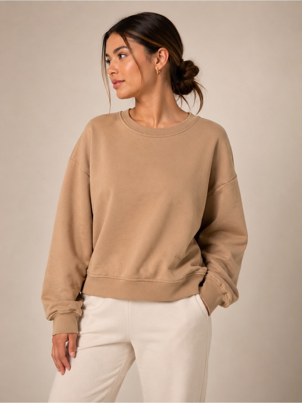 frame cotton sweatshirt